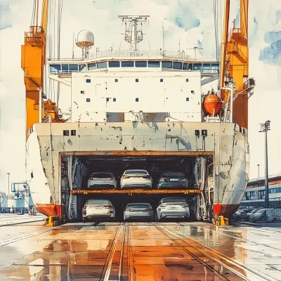 International Car Shipping service with secure ocean transport for vehicles